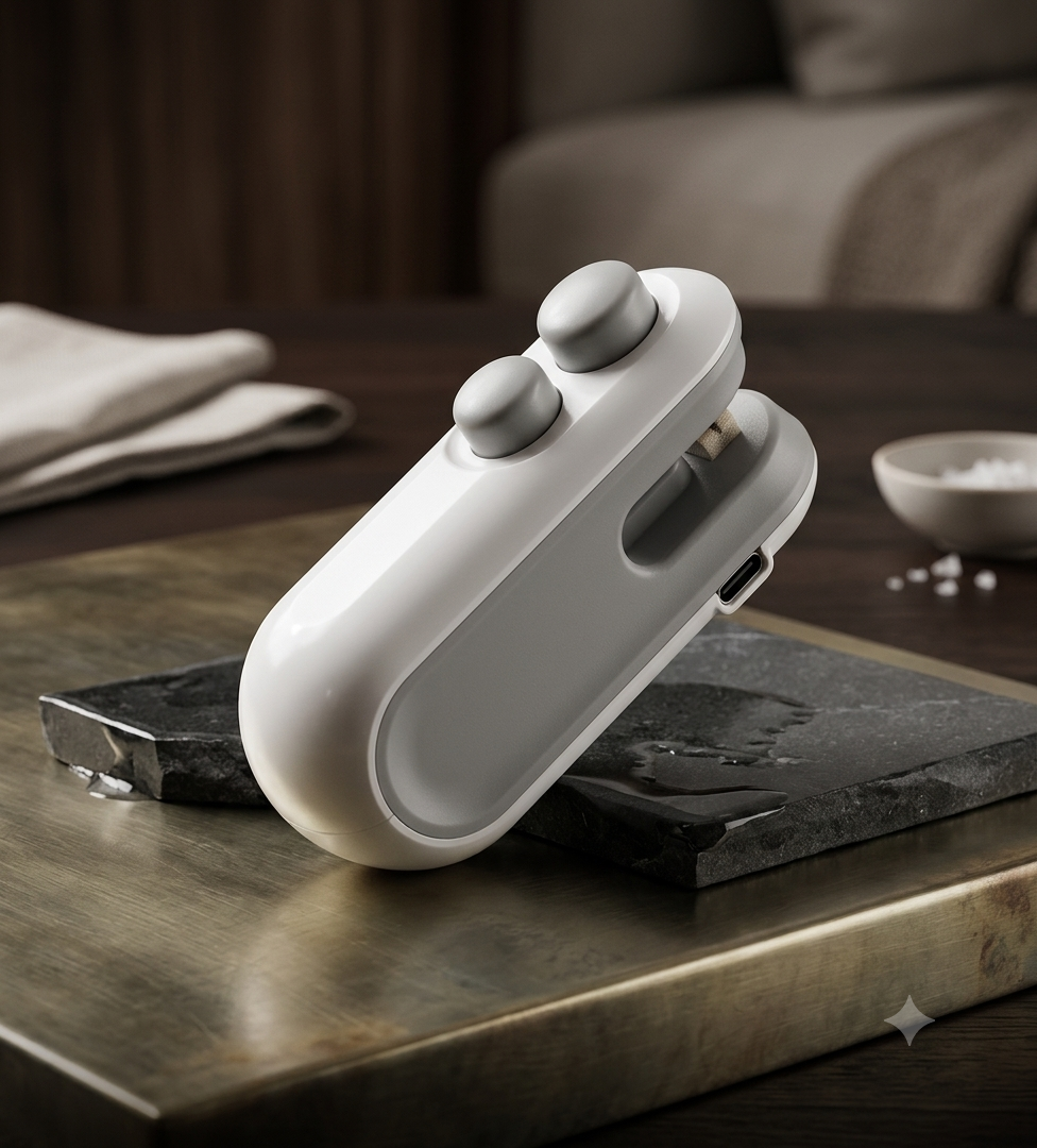 Mini Sellador Térmico de Alimentos